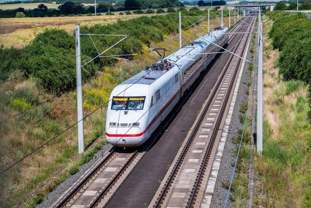 Testzug fährt Tempo 405 zwischen Erfurt und Leipzig