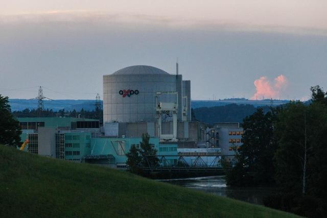 Das Atomkraftwerk Beznau wird gedrosselt, damit die Aare nicht zu warm wird