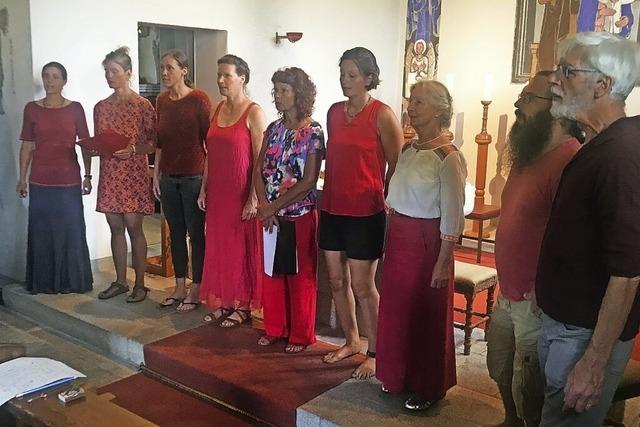A-cappella-Chor zeigt seine Qualitten