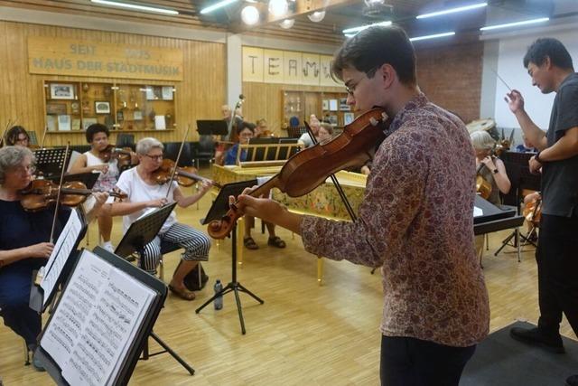 Oberrheinisches Sinfonieorchester Lrrach engagiert jungen Solisten fr Barock-Programm