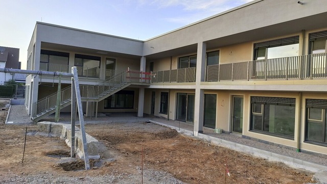 Das Gebude des neuen Kindergartens in Horben steht bereits.   | Foto: MAx Schuler
