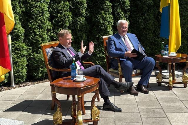 Deutschland und Ukraine wollen Rüstungskooperation ankurbeln