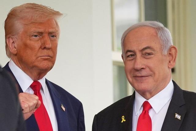 Newsblog: Berichte ber Treffen Trump-Netanjahu