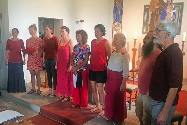 A-cappella-Chor in Dachsberg zeigt seine Qualitten