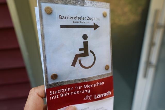 Diese Verbesserungen hat der neue Stadtplan fr Menschen mit Behinderung in Lrrach