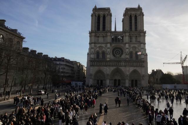 Nach Brand: Pariser Notre-Dame-Türme sollen wieder öffnen