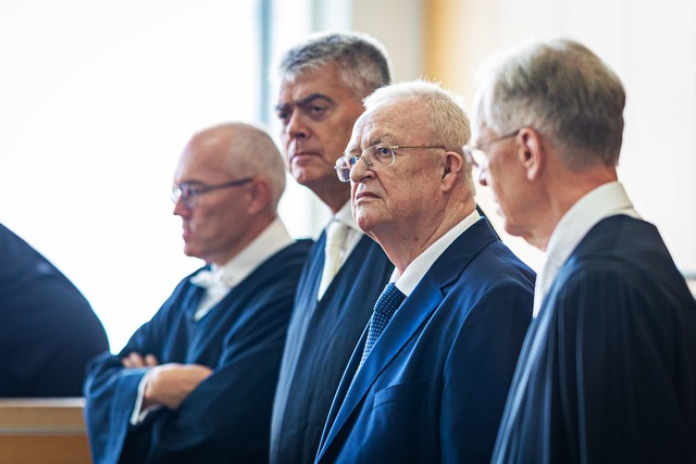Der Prozess gegen Ex-Volkswagenchef Wi... vorl&auml;ufig gestoppt. (Archivbild)  | Foto: Moritz Frankenberg/dpa