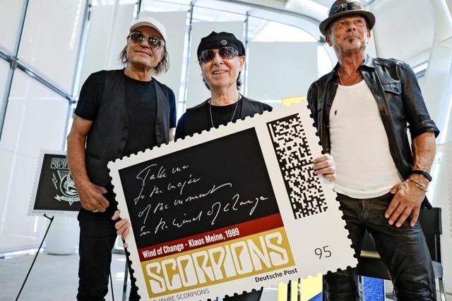 Scorpions rocken den Briefversand
