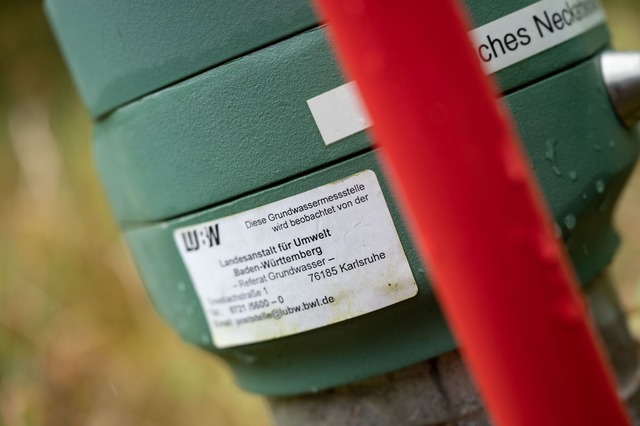 Überall im Land sind Grundwasser-Messstellen verteilt. (Archivbild) | Foto: Marijan Murat/dpa Überall im Land sind Grundwasser-Messstellen verteilt. (Archivbild) | Foto: Marijan Murat/dpa