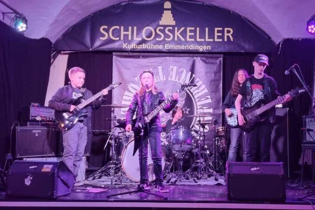 Marlon Kniefeld ist zwlf Jahre alt und Rockmusiker – jetzt steht seine Band vor einem groen Auftritt
