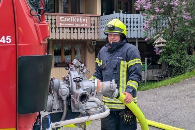 Die Feuerwehr Prg-Herrenschwand ist seit 75 Jahren allzeit bereit