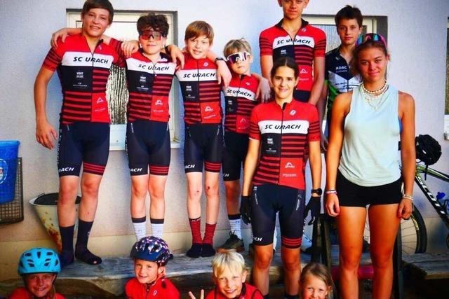 Mountainbikerin Pauline Winterhalder aus Urach fhrt aufs Treppchen