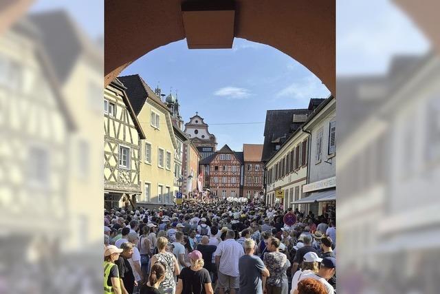 Michigan Marching Band begeistert in Ettenheim