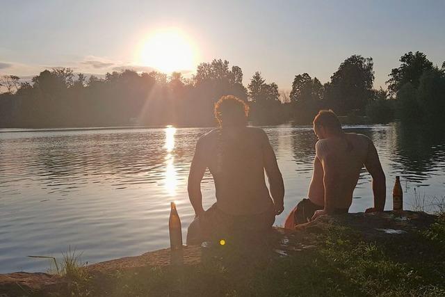 Toiletten am Waldmattensee in Lahr-Kippenheimweiler: keine Pflicht, aber Aufgabe