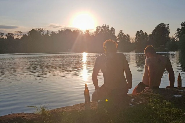 Abendstimmung am Waldmattensee  | Foto: Christian Kramberg
