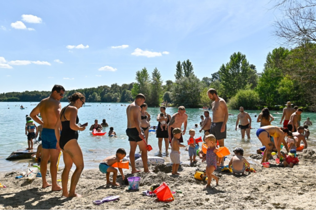 Badegste kritisieren fehlende Toiletten am Waldmattensee in Lahr-Kippenheimweiler