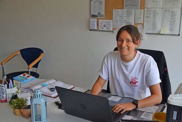 Seit rund zwei Jahren bert Shania Kni... Schler, aber auch Lehrer und Eltern.  | Foto: Christiane Sahli