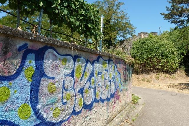 rger ber Schmierereien in Breisach