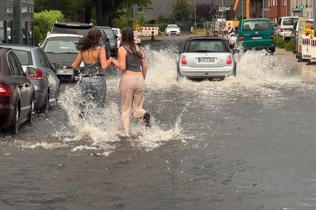 Heißester Tag des Jahres - Unwetter beenden die Hitzewelle
