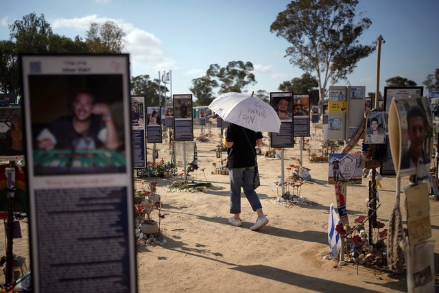 Noch immer befinden sich Geiseln in de...t der Islamisten in Gaza. (Archivbild)  | Foto: Ohad Zwigenberg/AP/dpa
