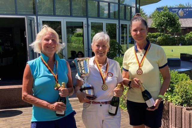 Golferin Barbara Stock-Schroer aus Denzlingen hat den Biss fr ihren zweiten deutschen Meistertitel