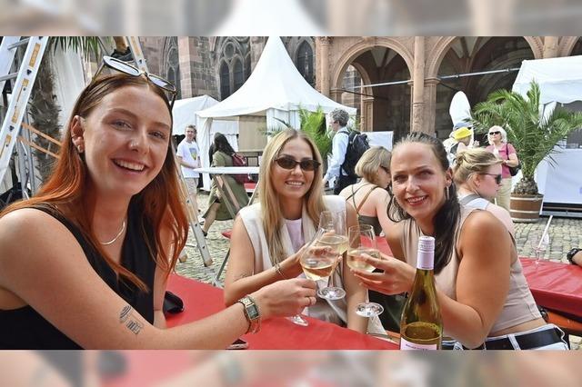 Das 52. Freiburger Weinfest ist erffnet