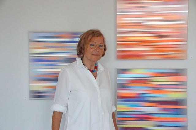 Christiane Grimm in Riegel: Licht- und Farbrume, die Illusionen entstehen lassen