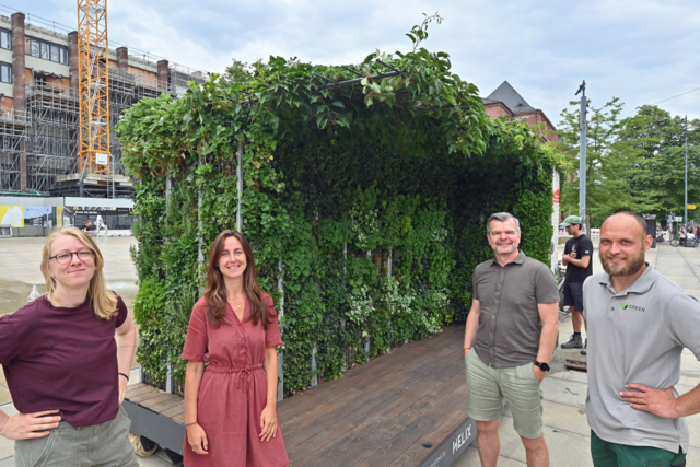 Mit Grnem Zimmer wirbt Freiburg fr die Klimaanpassungsstrategie