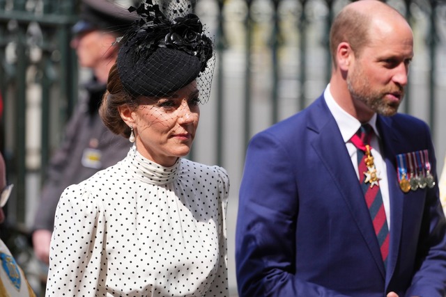 Prinzessin Kate und Prinz William sind...iner Frau Brigitte dabei. (Archivfoto) | Foto: Kirsty Wigglesworth/AP/dpa Prinzessin Kate und Prinz William sind...iner Frau Brigitte dabei. (Archivfoto) | Foto: Kirsty Wigglesworth/AP/dpa