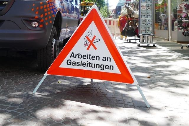 Badenova-Netze berprft in mehreren Orten die Gasleitungen routinemig auf Lecks