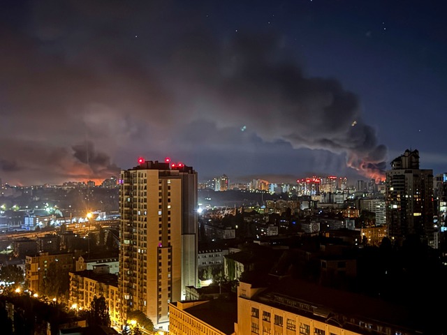 Das Ausw&auml;rtige Amt warf Russland "brutale Gewalt" vor.  | Foto: Yehor Konovalov/AP/dpa