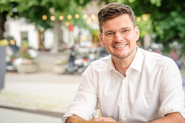 Horbens Brgermeister Benjamin Brcker bewirbt sich fr Amt in Staufen