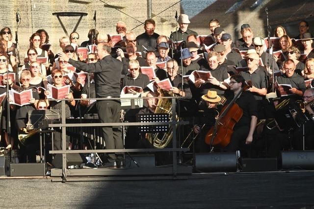Badisches Chorfest in Emmendingen: Da liegt mehr als Musik in der Luft