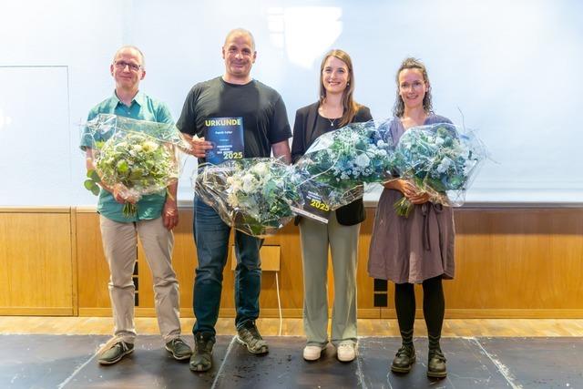 Die besten Lehrkrfte in Freiburg wurden ausgezeichnet