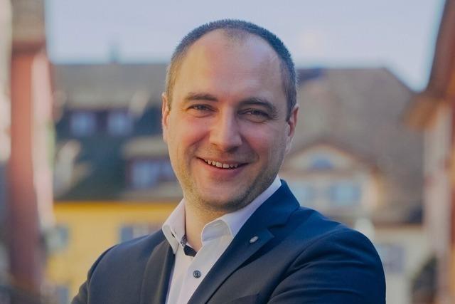 Marco Prinzbach kandidiert fr Brgermeisteramt in Staufen