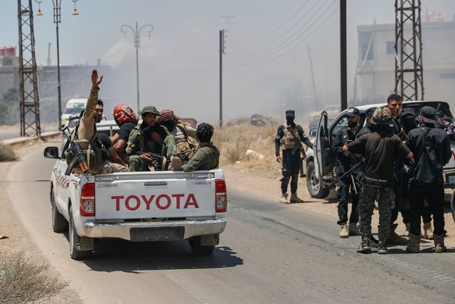 Nach Angaben aus Damaskus sollen Regie...rteien auseinanderhalten. (Archivfoto)  | Foto: Ghaith Alsayed/AP/dpa