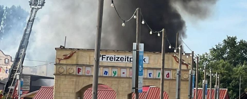 Brand im Freizeitpark Funny-World in Kappel-Grafenhausen ohne Verletzte berstanden