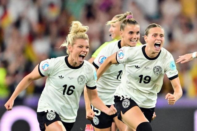 Fuballkrimi in Basel: Deutschland zieht ins EM-Halbfinale ein