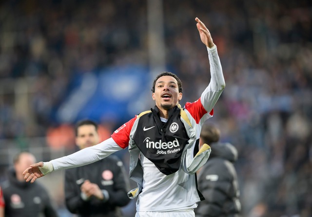 Hugo Ekitik&eacute; ist der n&auml;chste Mega-Verkauf von Eintracht Frankfurt.  | Foto: Anke Waelischmiller/dpa