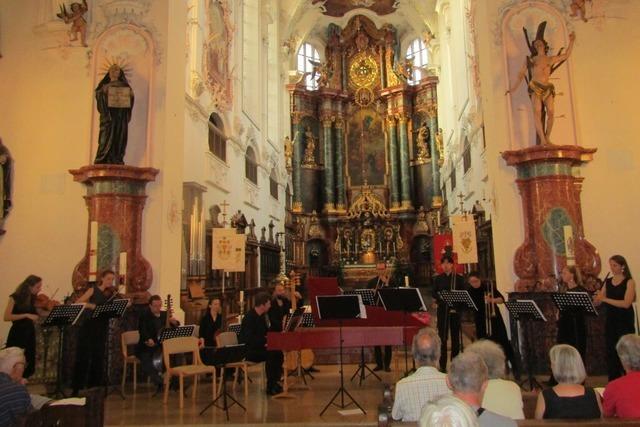 Il Gusto Barocco spielt lngst vergessene Werke im Mnster