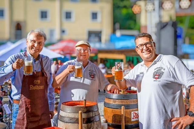 Zell zeigt sich bei drei Anlssen in bester Feierlaune
