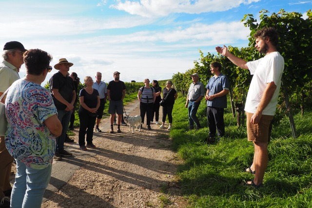 Obmann Johannes Schneider fhrte Verwa...ielversprechender Jahrgang heranreift.  | Foto: Herbert Frey