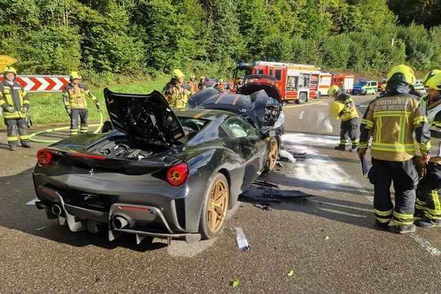 Ferrari verursacht Unfall bei Zell: Fahrer war wohl Teil einer Gruppenausfahrt