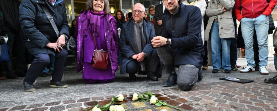 Flucht und Ausbeutung: Neue Stolpersteine erinnern in Freiburg an die j�dische Familie Veit