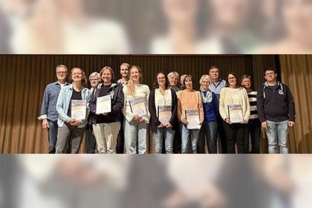 Auszeichnungen nach Rust und Schuttertal