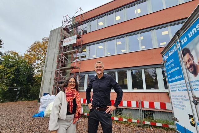 Die Sanierung der Kaufmännischen Schule Schopfheim ist auf der Zielgeraden Die Sanierung der Kaufmännischen Schule Schopfheim ist auf der Zielgeraden