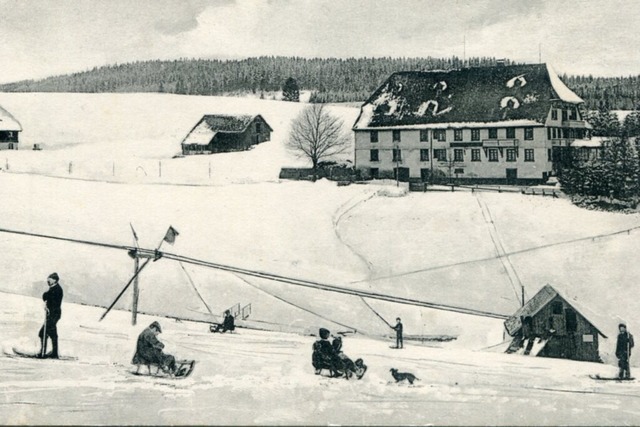 Historische Postkarte vom Schneckenhof.  | Foto: Archiv Roland Weis Historische Postkarte vom Schneckenhof.  | Foto: Archiv Roland Weis