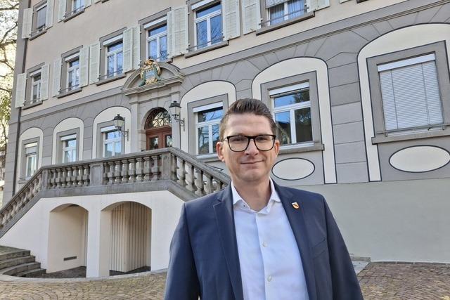 Rundgang: Bürgermeisterkandidat Matthias Jehle will die Innenstadt beleben Rundgang: Bürgermeisterkandidat Matthias Jehle will die Innenstadt beleben