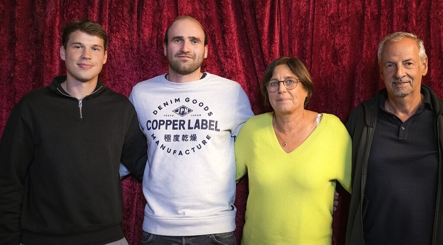 Joshua Binkert, Nicolai Guth, Bärbel G...iative Stadtgartenfest in Herbolzheim.  | Foto: Verein Joshua Binkert, Nicolai Guth, Bärbel G...iative Stadtgartenfest in Herbolzheim.  | Foto: Verein