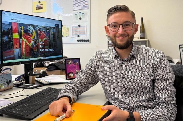 Niklas Grießhammer vertritt Sandrine Jordan als Hauptamtsleiter in Bad Bellingen Niklas Grießhammer vertritt Sandrine Jordan als Hauptamtsleiter in Bad Bellingen